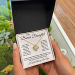 Bonus Daughter Gifts From Stepdad Stepmom Like A Daughter To Me Jewelry daughter in law necklace gift for daughter in law - ON CLOUD NINE GIFTS