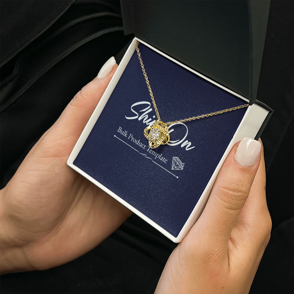 LOVE KNOT NECKLACE GIFT SET - ON CLOUD NINE GIFTS