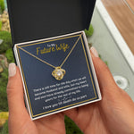 fiance gifts for her couples necklace to my future wife fiance couples necklace stainless steel couple gifts for girlfriend - ON CLOUD NINE GIFTS