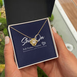 LOVE KNOT NECKLACE GIFT SET - ON CLOUD NINE GIFTS