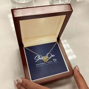 LOVE KNOT NECKLACE GIFT SET - ON CLOUD NINE GIFTS