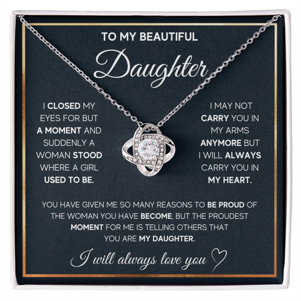 Gifts For Daughter On Wedding Day Birthday Gifts For Daughter Adult Christmas Present For My Beautiful Daughter Jewelry - ON CLOUD NINE GIFTS