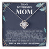 To My Boyfriends Mom From Girlfriend Necklace Mothers Day gifts To My Future Mother In law Ideas - ON CLOUD NINE GIFTS