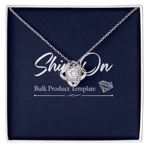 LOVE KNOT NECKLACE GIFT SET - ON CLOUD NINE GIFTS