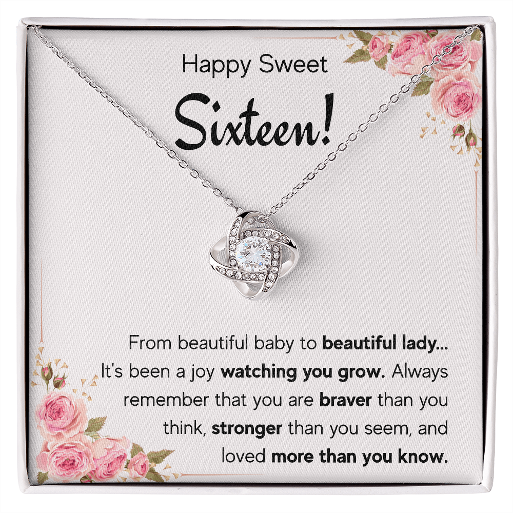 sweet 16 birthday gifts for girls, gifts for 16 year old girl, 16th birthday, best sweet 16 gifts, sweet sixteen necklace jewerly - ON CLOUD NINE GIFTS