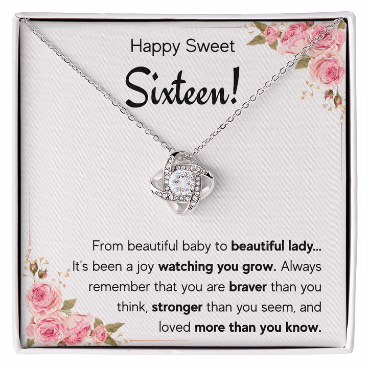 Sweet 16 Birthday Gifts for 16 Year Old Girl, 16th Birthday Gifts Girl  Necklace, Sweet Sixteen Necklace Gifts for 16 Birthday Gifts for Girl 