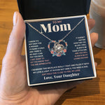 Birthday gifts for mom necklace for women from daughter son mom jewelry mother and daughter necklaces mother's birthday gifts - ON CLOUD NINE GIFTS