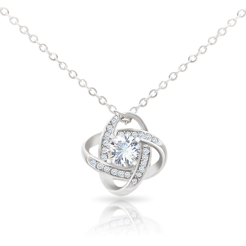 LOVE KNOT NECKLACE GIFT SET - ON CLOUD NINE GIFTS