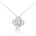 LOVE KNOT NECKLACE GIFT SET - ON CLOUD NINE GIFTS