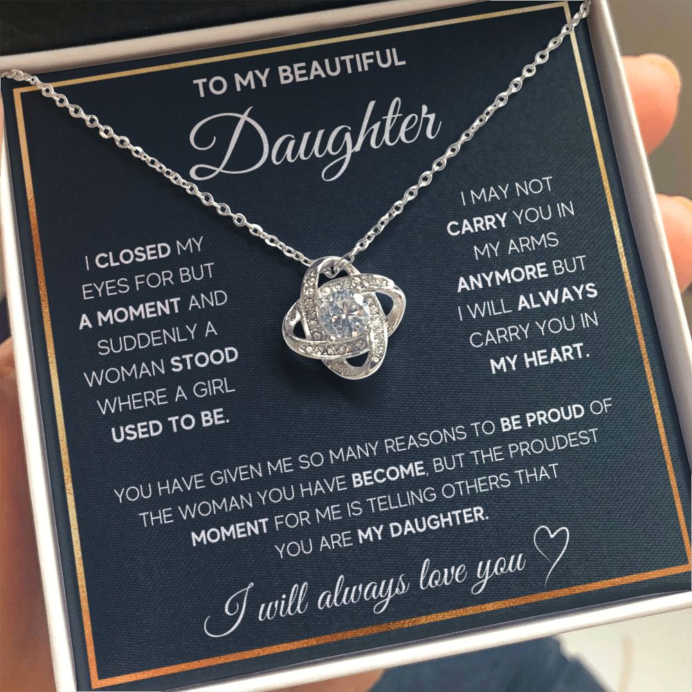 Gifts For Daughter On Wedding Day Birthday Gifts For Daughter Adult Christmas Present For My Beautiful Daughter Jewelry - ON CLOUD NINE GIFTS