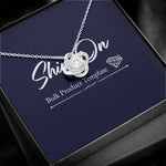 LOVE KNOT NECKLACE GIFT SET - ON CLOUD NINE GIFTS