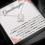 granddaughter necklace from grandpa granddaughter gifts from grandma gifts from nana to granddaughter graduation cards for granddaughter - ON CLOUD NINE GIFTS