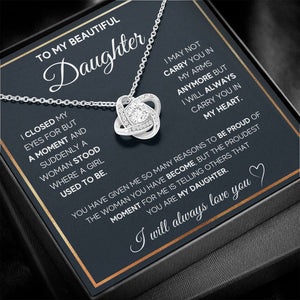 Gifts For Daughter On Wedding Day Birthday Gifts For Daughter Adult Christmas Present For My Beautiful Daughter Jewelry - ON CLOUD NINE GIFTS