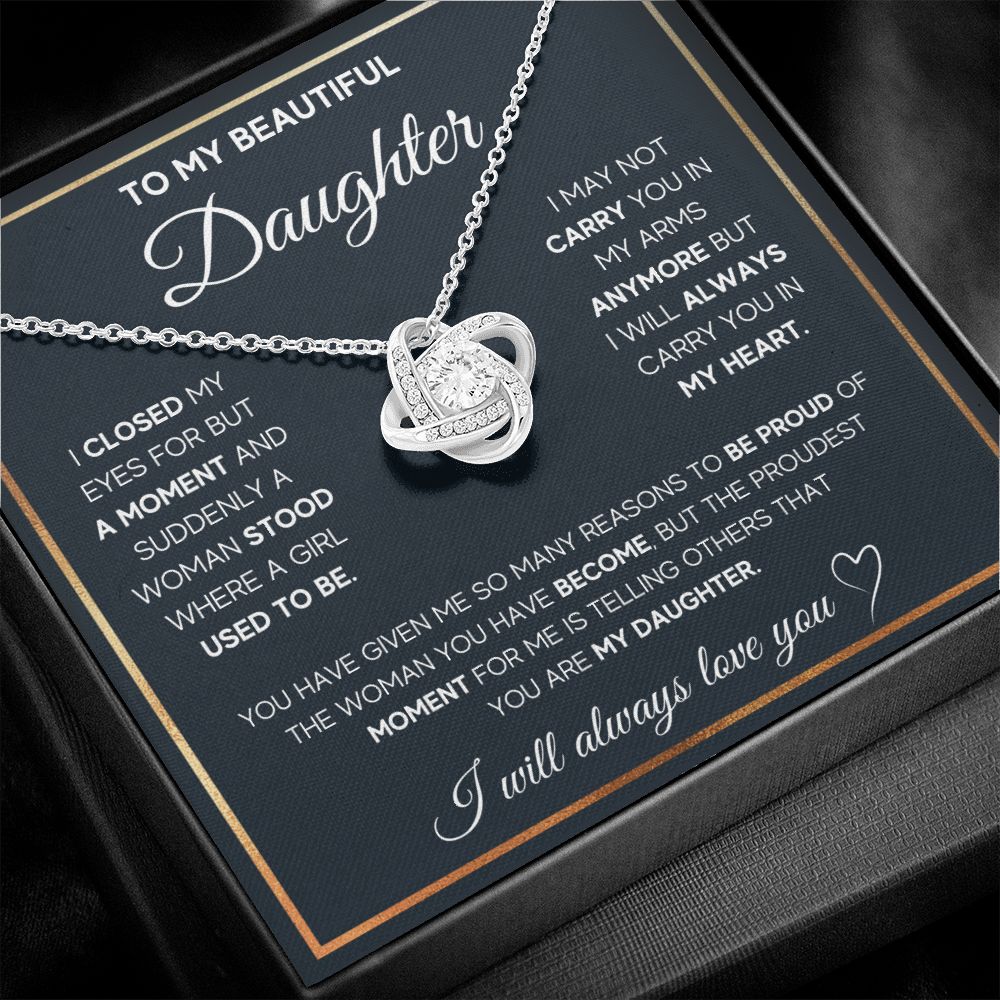 Gifts For Daughter On Wedding Day Birthday Gifts For Daughter Adult Christmas Present For My Beautiful Daughter Jewelry - ON CLOUD NINE GIFTS