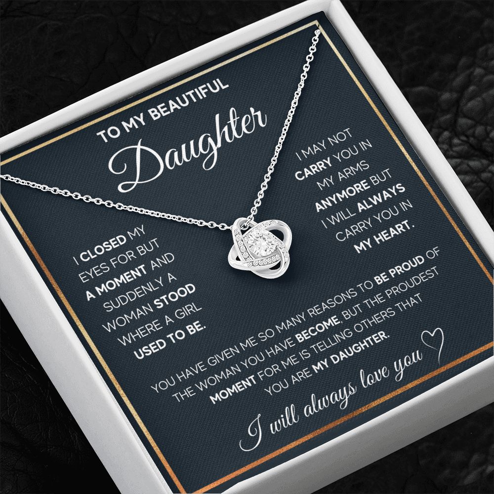 Gifts For Daughter On Wedding Day Birthday Gifts For Daughter Adult Christmas Present For My Beautiful Daughter Jewelry - ON CLOUD NINE GIFTS