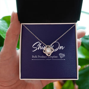 LOVE KNOT NECKLACE GIFT SET - ON CLOUD NINE GIFTS