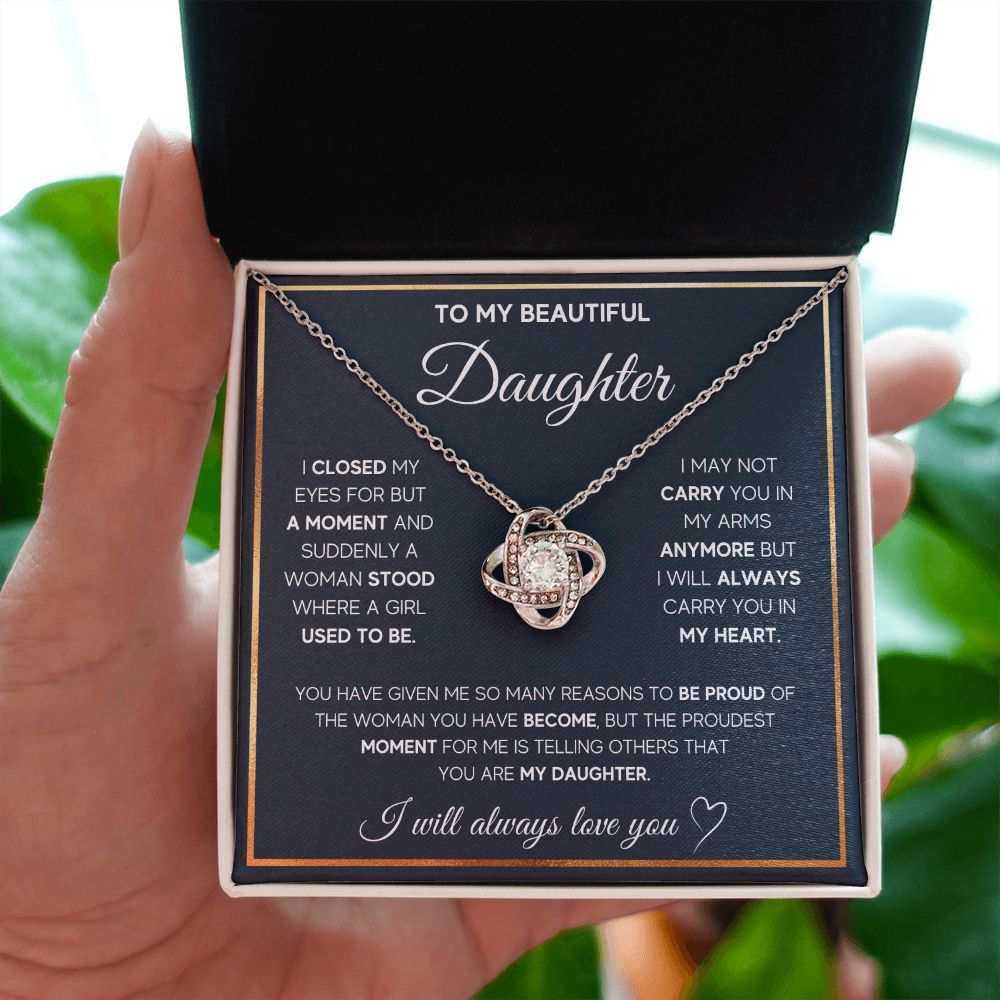 Gifts For Daughter On Wedding Day Birthday Gifts For Daughter Adult Christmas Present For My Beautiful Daughter Jewelry - ON CLOUD NINE GIFTS