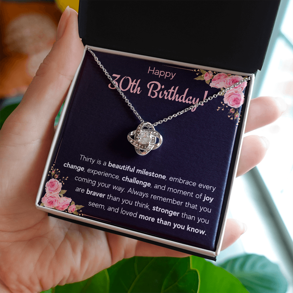 dirty 30 year old birthday gifts for women,30th birthday gifts for her, happy 30th bday jewelry necklace presents for 30 year old woman - ON CLOUD NINE GIFTS