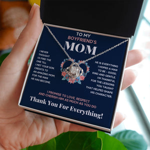 To My Future Mother In Law Gifts From Girlfriend Christmas Gifts For Boyfriends Mom Necklace - ON CLOUD NINE GIFTS