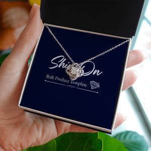 LOVE KNOT NECKLACE GIFT SET - ON CLOUD NINE GIFTS