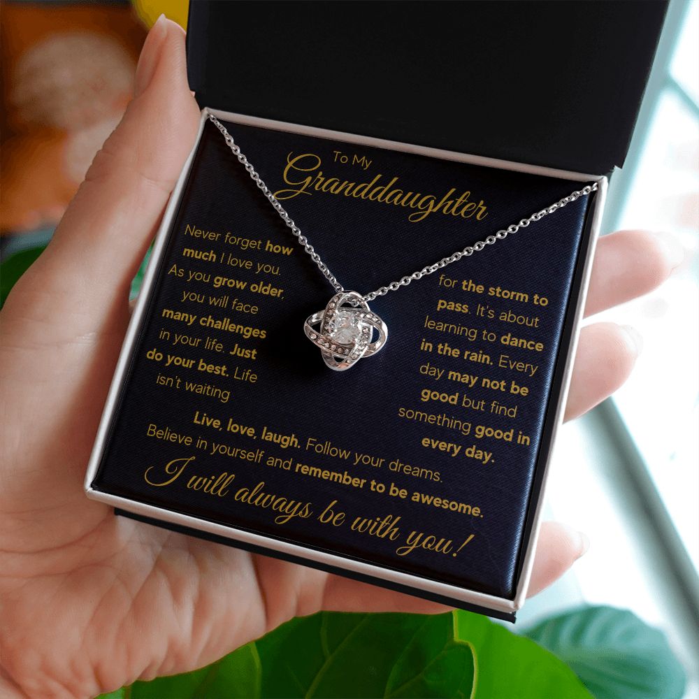granddaughter gifts from grandma granddaughter necklace gifts for granddaughter grandmother granddaughter necklace from grandpa present - ON CLOUD NINE GIFTS
