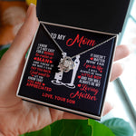 birthday gifts for mom necklace for women from daughter son mom jewelry mother and daughter necklaces mother's birthday gifts - ON CLOUD NINE GIFTS