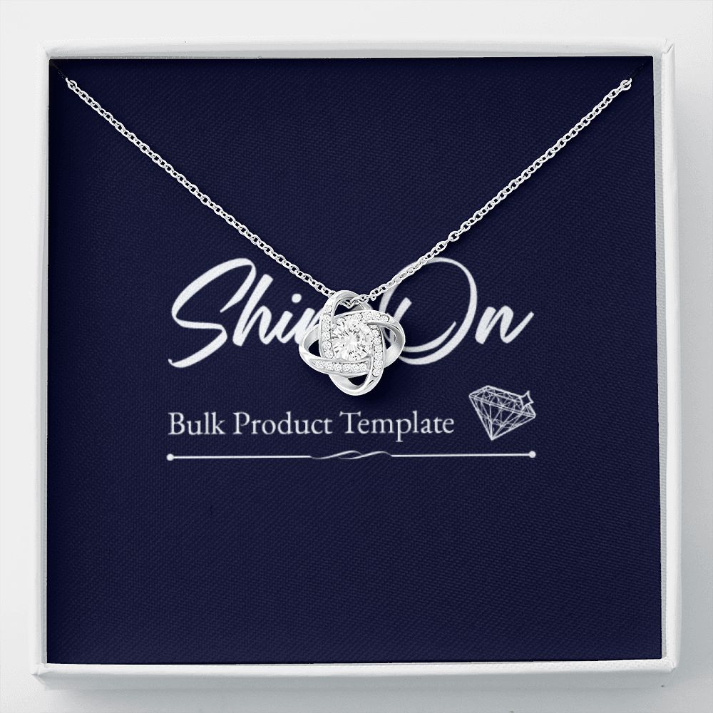 LOVE KNOT NECKLACE GIFT SET - ON CLOUD NINE GIFTS