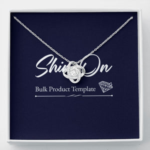 LOVE KNOT NECKLACE GIFT SET - ON CLOUD NINE GIFTS