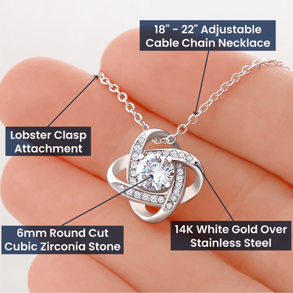 Bonus Daughter Gifts From Stepdad Stepmom Like A Daughter To Me Jewelry daughter in law necklace gift for daughter in law - ON CLOUD NINE GIFTS