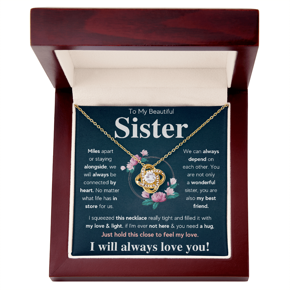 sister birthday gifts from sister for women, big sister and little sister jewerly, best sister necklaces gifts from brother - ON CLOUD NINE GIFTS