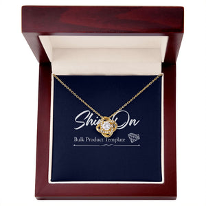LOVE KNOT NECKLACE GIFT SET - ON CLOUD NINE GIFTS