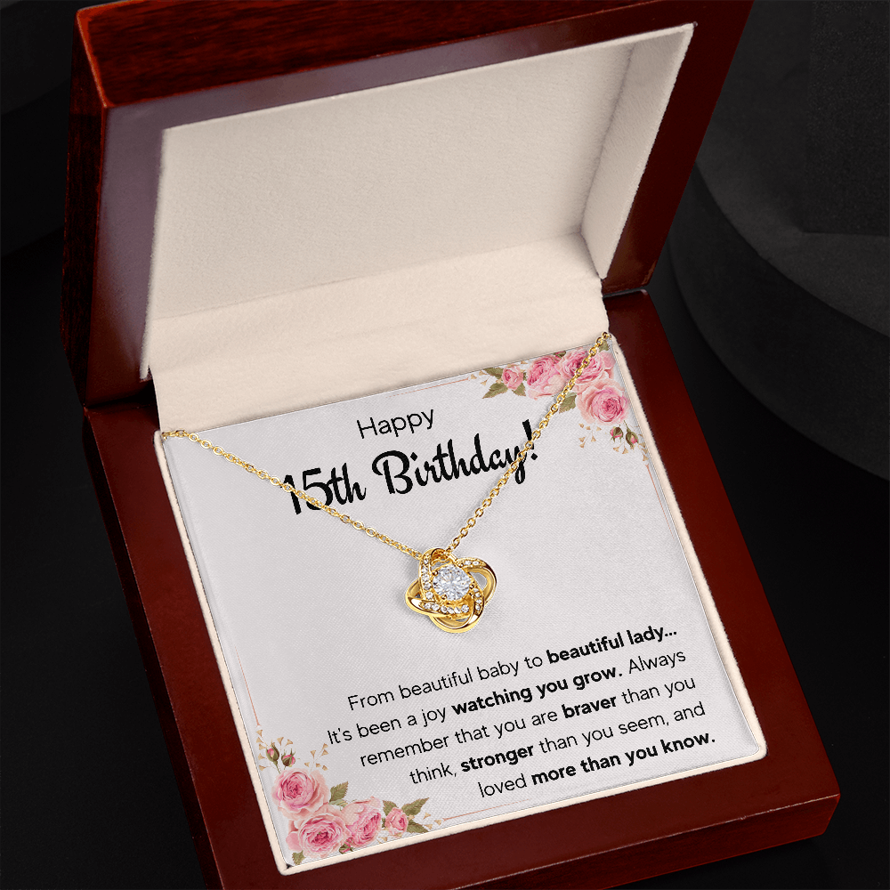 quinceanera gifts, card,15 year old girl gifts for teen girls for 15th birthday gifts, sweet 15 necklace, quinceanera jewelry, fifteen bday - ON CLOUD NINE GIFTS