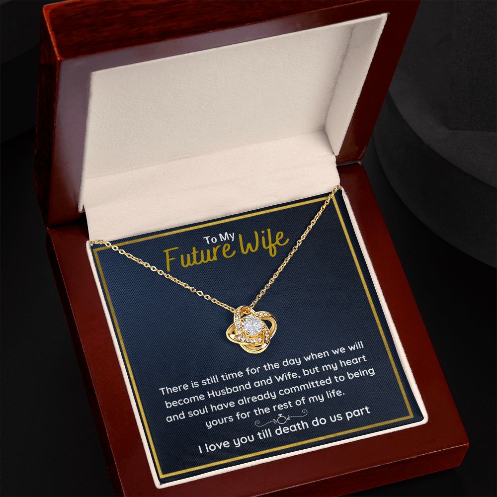 fiance gifts for her couples necklace to my future wife fiance couples necklace stainless steel couple gifts for girlfriend - ON CLOUD NINE GIFTS