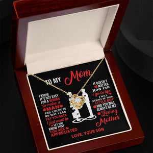birthday gifts for mom necklace for women from daughter son mom jewelry mother and daughter necklaces mother's birthday gifts - ON CLOUD NINE GIFTS