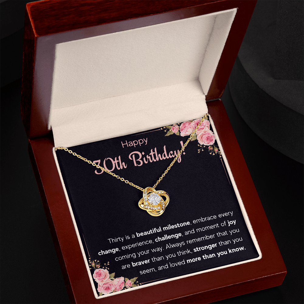 dirty 30 year old birthday gifts for women,30th birthday gifts for her, happy 30th bday jewelry necklace presents for 30 year old woman - ON CLOUD NINE GIFTS