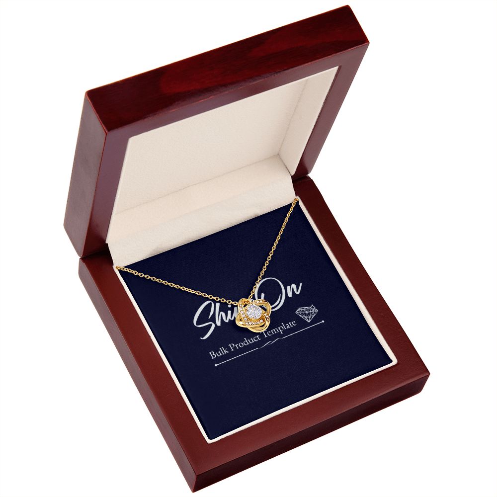 LOVE KNOT NECKLACE GIFT SET - ON CLOUD NINE GIFTS