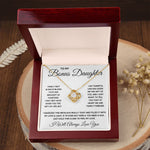 Bonus Daughter Gifts From Stepdad Stepmom Like A Daughter To Me Jewelry daughter in law necklace gift for daughter in law - ON CLOUD NINE GIFTS