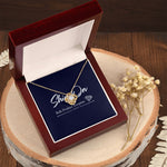 LOVE KNOT NECKLACE GIFT SET - ON CLOUD NINE GIFTS