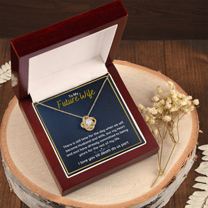 fiance gifts for her couples necklace to my future wife fiance couples necklace stainless steel couple gifts for girlfriend - ON CLOUD NINE GIFTS