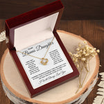 Bonus Daughter Gifts From Stepdad Stepmom Like A Daughter To Me Jewelry daughter in law necklace gift for daughter in law - ON CLOUD NINE GIFTS
