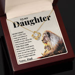 gifts for daughter from dad daughter necklaces from father birthday gifts for daughter adult mother to daughter wedding gifts mother daughter - ON CLOUD NINE GIFTS