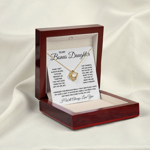 Bonus Daughter Gifts From Stepdad Stepmom Like A Daughter To Me Jewelry daughter in law necklace gift for daughter in law - ON CLOUD NINE GIFTS