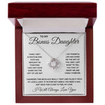 Bonus Daughter Gifts From Stepdad Stepmom Like A Daughter To Me Jewelry daughter in law necklace gift for daughter in law - ON CLOUD NINE GIFTS