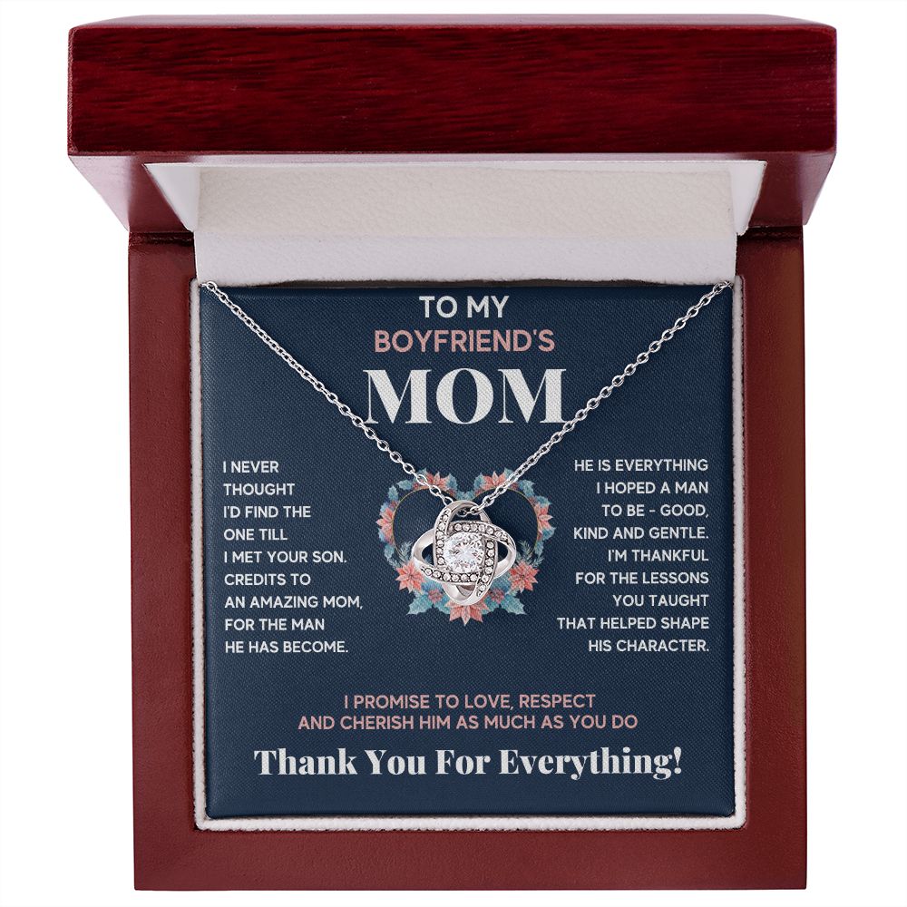 To My Future Mother In Law Gifts From Girlfriend Christmas Gifts For Boyfriends Mom Necklace - ON CLOUD NINE GIFTS