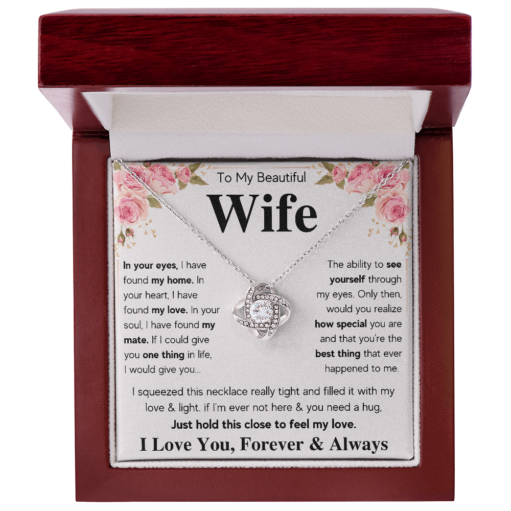 TO MY WIFE NECKLACE GIFT SET - ON CLOUD NINE GIFTS