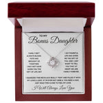 Bonus Daughter Gifts From Stepdad Stepmom Like A Daughter To Me Jewelry daughter in law necklace gift for daughter in law - ON CLOUD NINE GIFTS