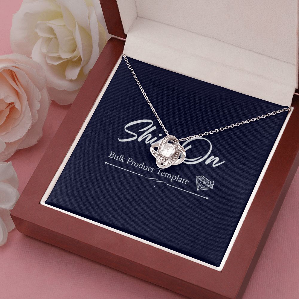 LOVE KNOT NECKLACE GIFT SET - ON CLOUD NINE GIFTS