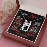 birthday gifts for mom necklace for women from daughter son mom jewelry mother and daughter necklaces mother's birthday gifts - ON CLOUD NINE GIFTS
