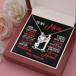 birthday gifts for mom necklace for women from daughter son mom jewelry mother and daughter necklaces mother's birthday gifts - ON CLOUD NINE GIFTS