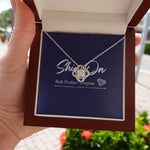 LOVE KNOT NECKLACE GIFT SET - ON CLOUD NINE GIFTS